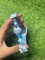 Black aura watch in fiber for men's(premium quality)