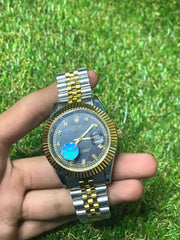 Rolex Black Dial Watch for mens [premium quailty]