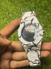 Black aura in marbale dial for men's ( premier watch )