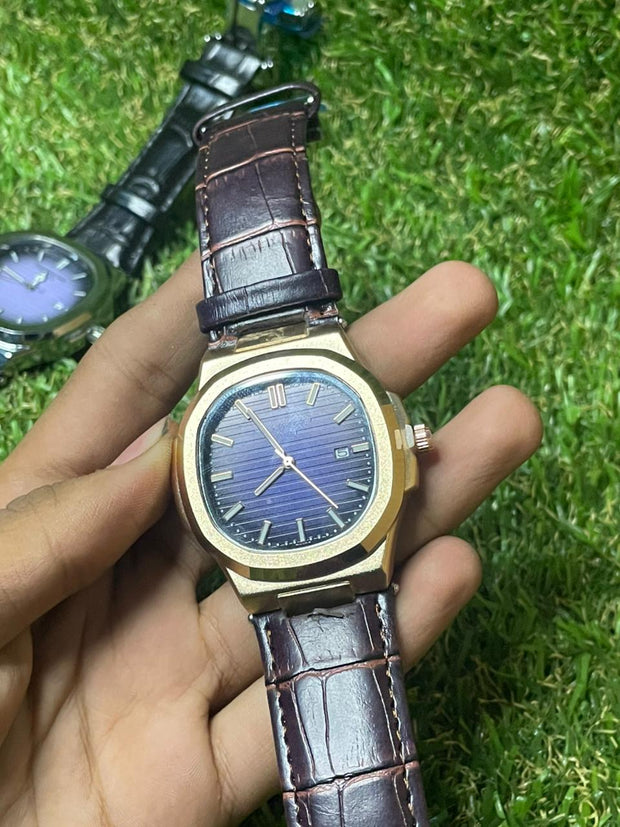 Patek Philippe Strap Watch for men's(premium quality)
