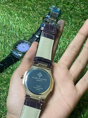 Patek Philippe Strap Watch for men's(premium quality)