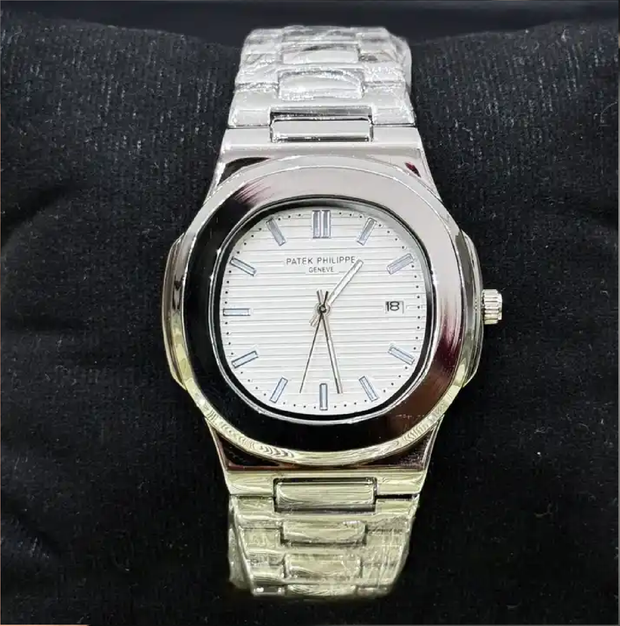 Patek Philippe Watch for men's(premium quality) in white dial