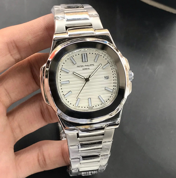 Patek Philippe Watch for men's(premium quality) in white dial